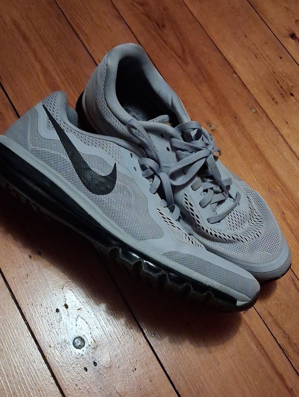 Nike Air Max 2014 Wolf Grey Mens Size 15